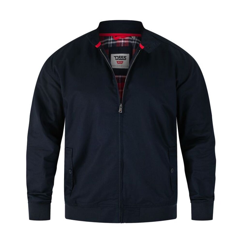 Duke Mens D555 Kent Kingsize Harrington Jacket / Navy